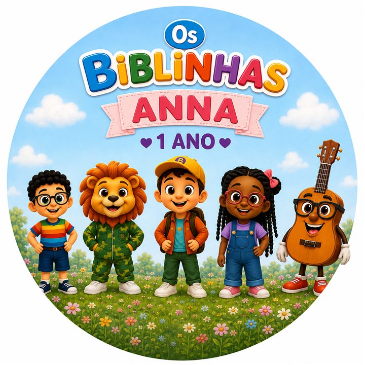 Os Biblinhas — Anna 1 ano